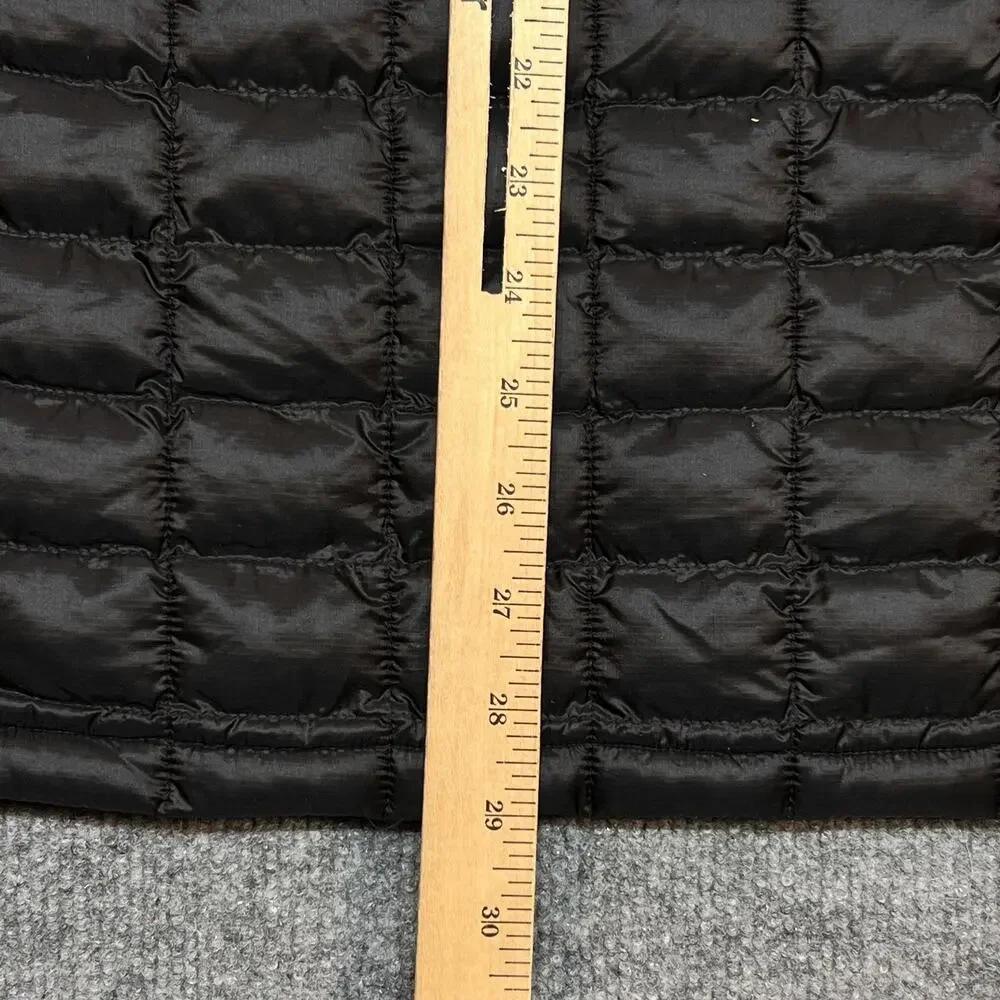 The North Face Vest Mens Large Black ThermoBall Quilted Full Zip AdventHealth